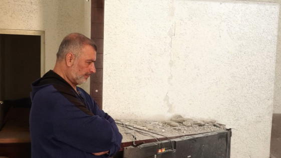 "קול הפיצוץ עדיין נשמע באוזניי" - ביקור במקום נפילת הטיל בבענה