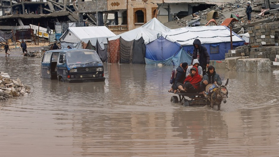 “‘הקור הרג את בתי" — חורף שלישי בלי מחסה בעזה