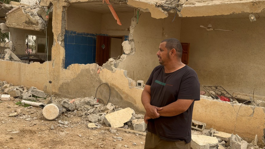 בלילה אחד בפברואר גורשו 150 תושבים מאל־דיוק א־תחתא